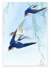 Ohara Koson - Fliegende Vögel