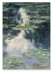 Claude Monet - Teich mit Seerosen