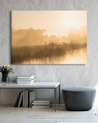 After Hover: Landschaft im Nebel