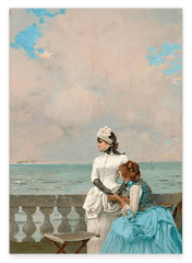 Vittorio Matteo Corcos - Zwei Damen am Wasser