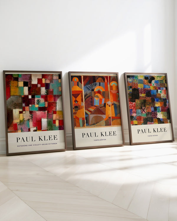 Set aus 3 Postern: "Bunte Muster"