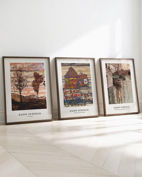 Set aus 3 Postern: "Stadt & Natur"