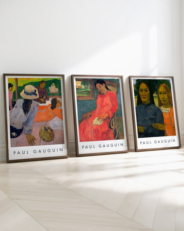 Set aus 3 Postern: "Frauen"