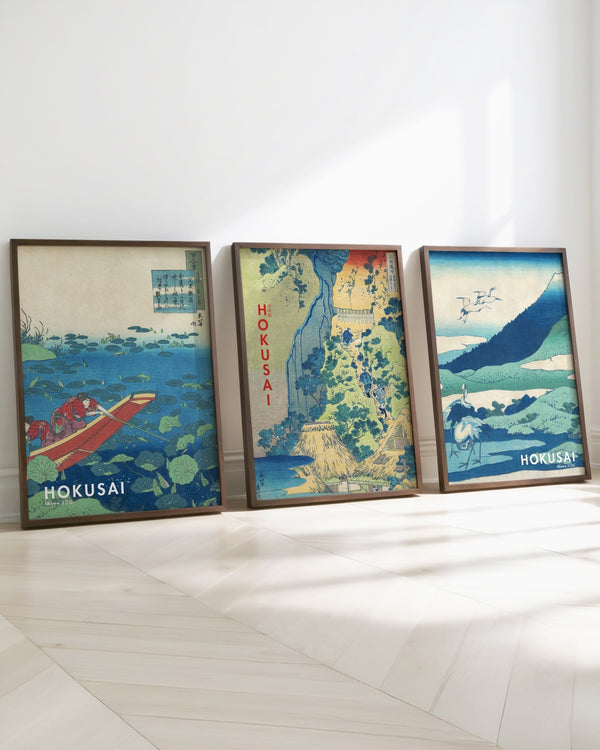 Set aus 3 Postern: "Japanische Natur"