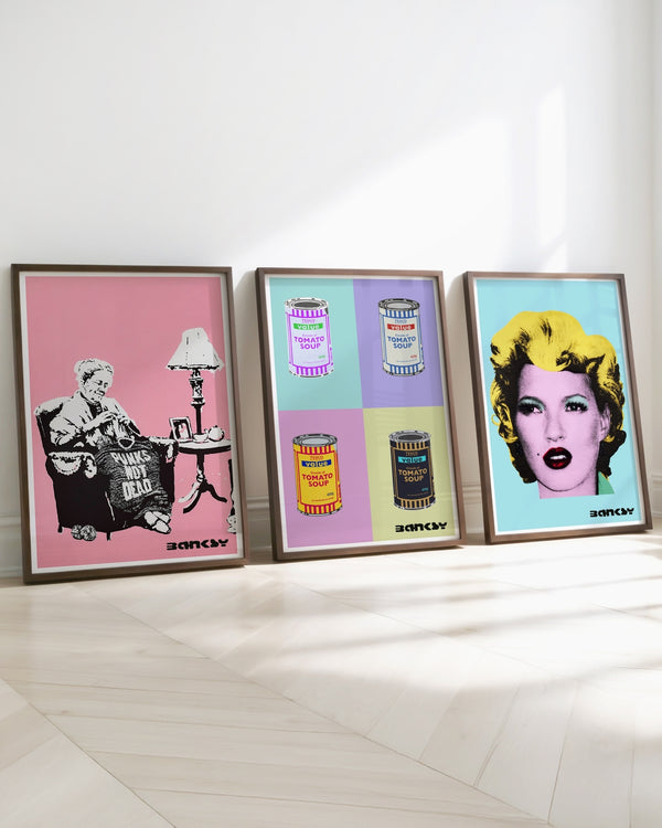 Set aus 3 Postern: "Pop-Art"