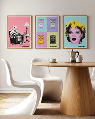 After Hover: Set aus 3 Postern: "Pop-Art"