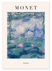 Claude Monet - Museum-Poster Seerosen I