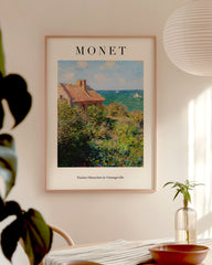 After Hover: Claude Monet - Museum-Poster Fischer-Häuschen in Varengeville