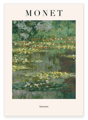 Claude Monet - Museum-Poster Seerosen IV