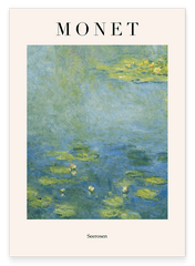 Claude Monet - Museum-Poster Seerosen V