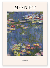 Claude Monet - Museum-Poster Seerosen VI