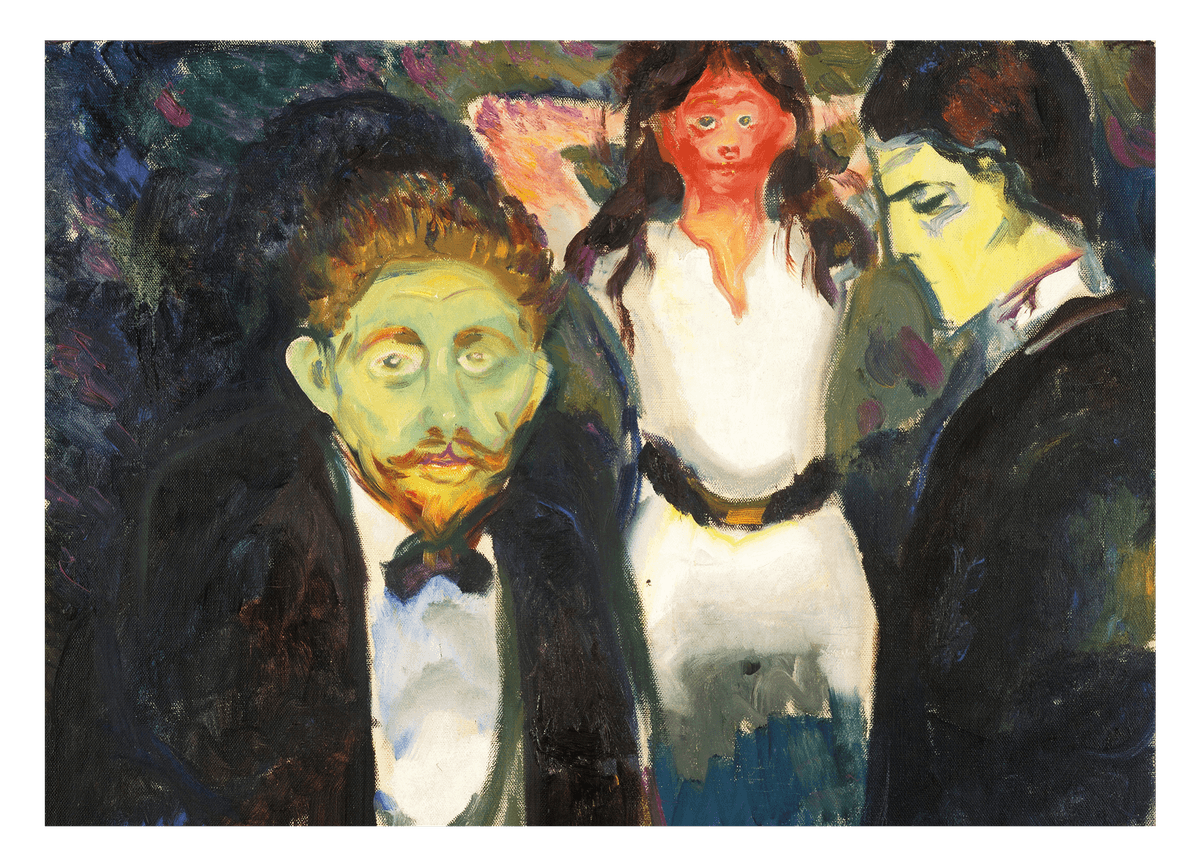 Edward Munch - Eifersucht