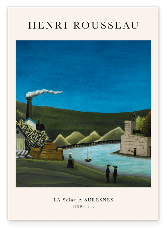 Henri Rousseau - Museum-Poster La Seine à Suresnes