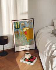 After Hover: Vincent van Gogh - Museum-Poster Das Schlafzimmer