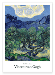 Vincent van Gogh - Museum-Poster Die Oliven-Bäume