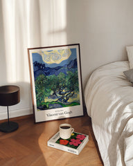 After Hover: Vincent van Gogh - Museum-Poster Die Oliven-Bäume