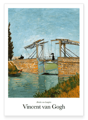 Vincent van Gogh - Museum-Poster Brücke von Langlois