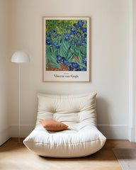 After Hover: Vincent van Gogh - Museum-Poster Schwertlinien