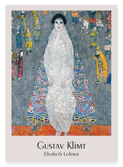 Gustav Klimt - Museum-Poster Elisabeth Lederer