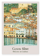 Gustav Klimt - Museum-Poster Malcesine am Gardasee