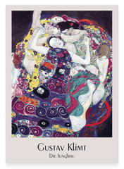 Gustav Klimt - Museum-Poster Die Jungfrau