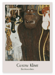 Gustav Klimt - Museum-Poster Beethovenfries I