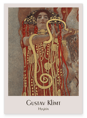 Gustav Klimt - Museum-Poster Hygieia