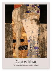 Gustav Klimt - Museum-Poster Die drei Lebensalter einer Frau II