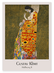 Gustav Klimt - Museum-Poster Hoffnung II