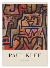 Paul Klee - Museum-Poster Waldhexen