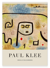 Paul Klee - Museum-Poster Insula Dulcamara