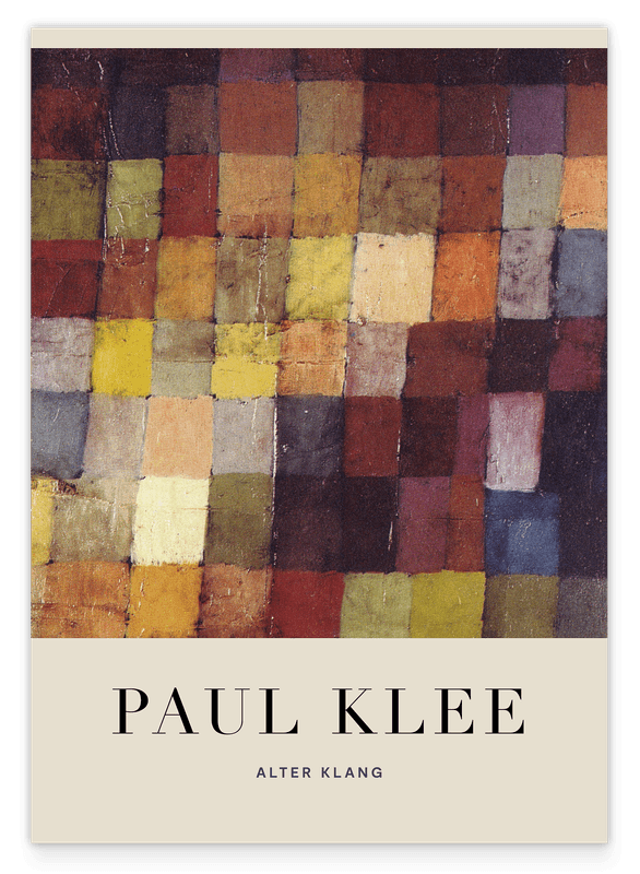 Paul Klee - Museum-Poster Alter Klang