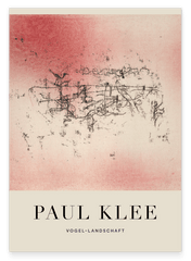 Paul Klee - Museum-Poster Vogel-Landschaft