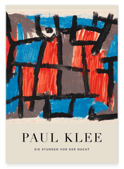 Paul Klee - Museum-Poster Die Stunden vor der Nacht