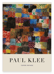 Paul Klee - Museum-Poster Tiefer Pathos