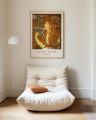 After Hover: Alfons Mucha - Museum-Poster Rauchende Frau I - JOB