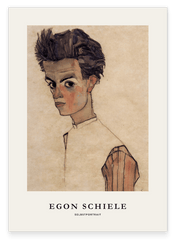 Egon Schiele - Museum-Poster I Selbstportait