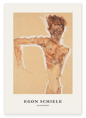 Egon Schiele - Museum-Poster I Selbstportät