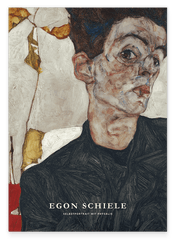 Egon Schiele - Museum-Poster II Selbstportait mit Physalis