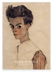 Egon Schiele - Museum-Poster II Selbstportait