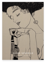 Egon Schiele - Museum-Poster II Portrait von Gerti Schiele