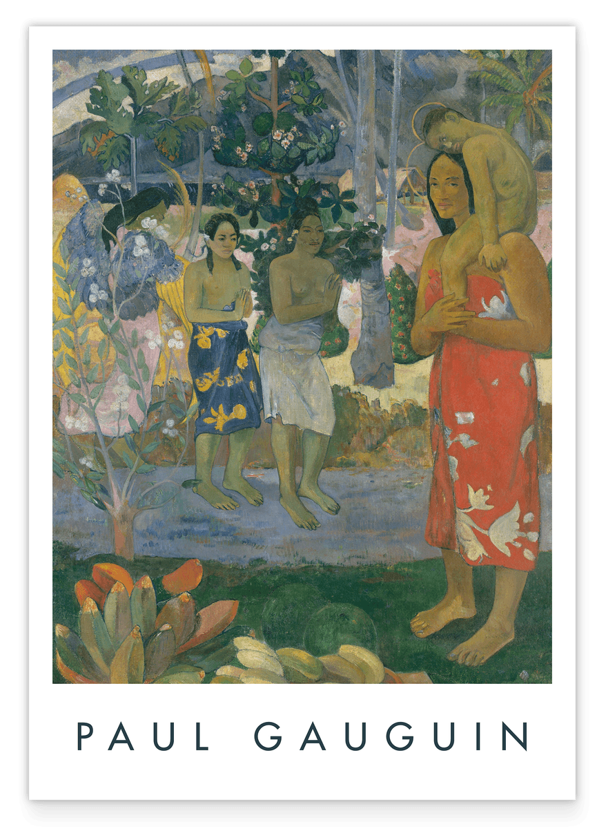 Paul Gauguin - Museum-Poster La Orana Maria (Gegrüßet seist du Maria)