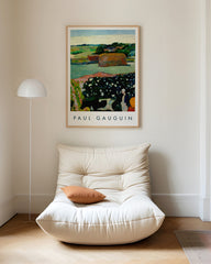 After Hover: Paul Gauguin - Museum-Poster Heuhaufen in der Bretagne