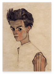 Egon Schiele - Selbstportrait