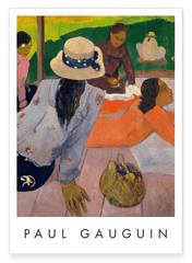 Paul Gauguin - Museum-Poster Die Siesta