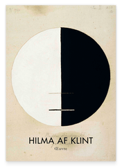 Hilma af Klint - Museum-Poster Buddha's Standpunkt im irdischen Leben, Nr. 3a