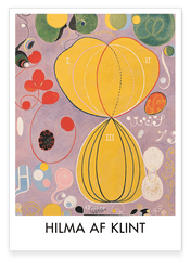 Hilma af Klint - Museum-Poster II The Ten Largest, No 7, Adulthood (1907)