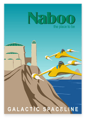 Star Wars Illustration - Naboo