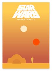 Star Wars Illustration - A George Lucas Film