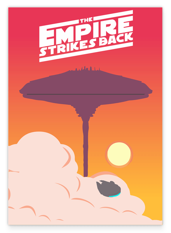 Star Wars Illustration - The Empire strikes back